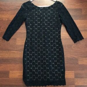 Cocktail Black Dress Size 4P